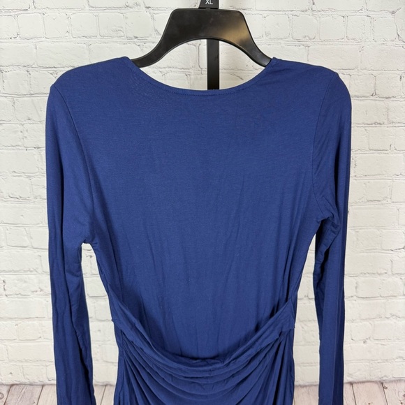 Lulu’s Navy Deep V-Neck Bodycon Mini Dress Size Large - Picture 5 of 6